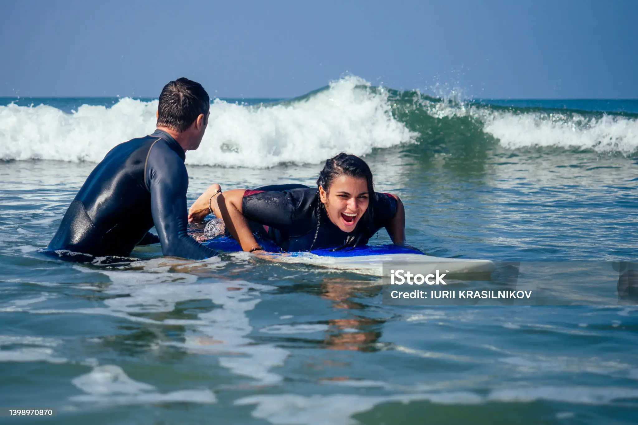 Image de Initiation au surf en France