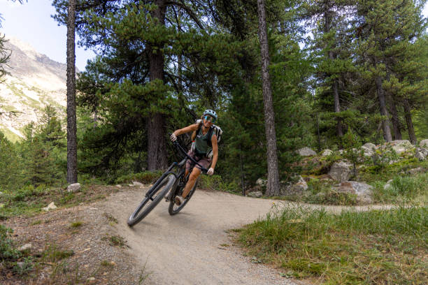 Image de Balade en VTT en forêt
